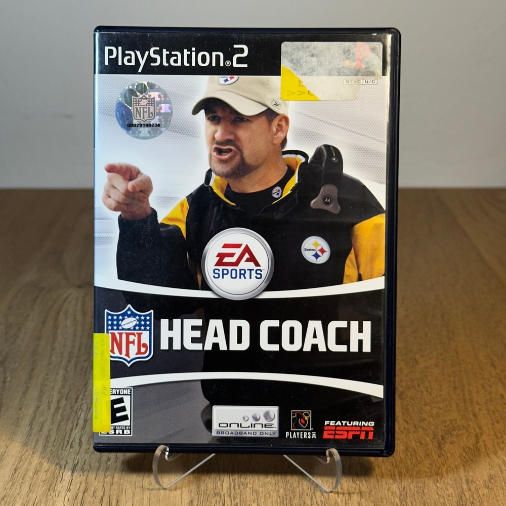 NFL Head Coach PS2 PlayStation 2 CIB Complete Tested Authentic EA Sports 2006
